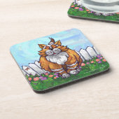 Dessous-de-verre Cadeaux et accessoires de chats de gingembre (Côté gauche)