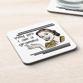 Dessous-de-verre Cadeaux Gramma Retro (Côté gauche)