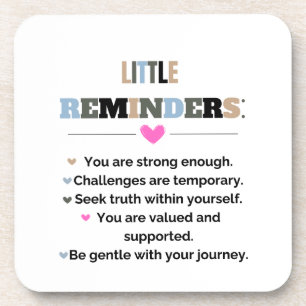 Dessous-de-verre Cadeaux Motivationnels Inspirationnels Petits Rapp