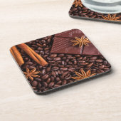 Dessous-de-verre café (Côté gauche)