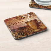 Dessous-de-verre Café (Côté gauche)