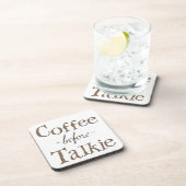 Dessous-de-verre Café avant Talkie (Côté Droit)