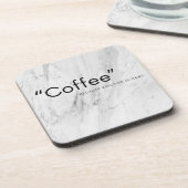 Dessous de verre café - Café (Côté gauche)