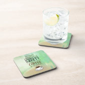 Dessous-de-verre Café - contribution à la sécurité de lieu de (Côté Droit)