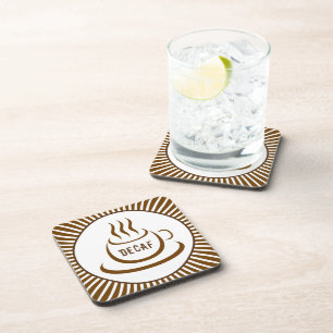 Dessous-de-verre Café Decaf