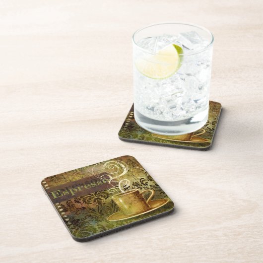 Dessous-de-verre Café express (Côté Droit)