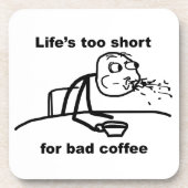 Dessous-de-verre Café incorrect (Devant)