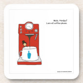 Dessous de verre café lundi (Devant)