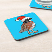 Dessous-de-verre Caille de Père Noël (Côté gauche)