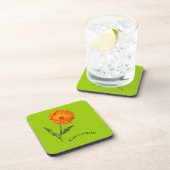 Dessous de verre - Calendula (Côté Droit)