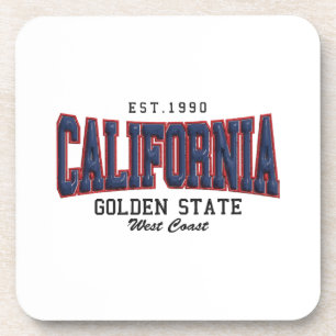 Dessous-de-verre Californie 3D