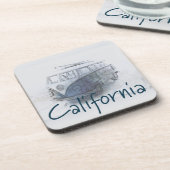 Dessous-de-verre Californie Beverage Coaster (Côté gauche)