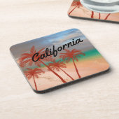 Dessous-de-verre Californie Beverage Coaster (Côté gauche)