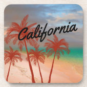 Dessous-de-verre Californie Beverage Coaster (Devant)