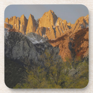 Dessous-de-verre Californie, mont Whitney, forêt nationale d'Inyo 3