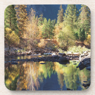 Dessous-de-verre Californie, Montagnes de la Sierra Nevada, Yosemit