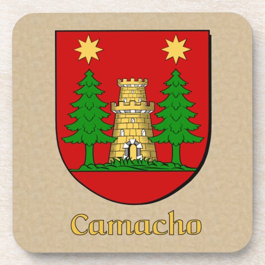 Dessous-de-verre Camacho Family Shield (Devant)