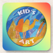 Dessous-de-verre Camel Art by Kids (Devant)