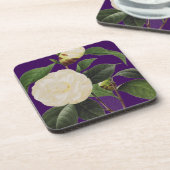 Dessous-de-verre Camélia blanc, 1833 (Côté gauche)