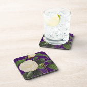 Dessous-de-verre Camélia blanc, 1833 (Côté Droit)