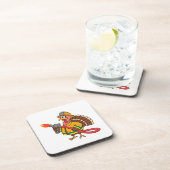 Dessous-de-verre Camions pompiers Thanksgiving Turquie (Côté Droit)