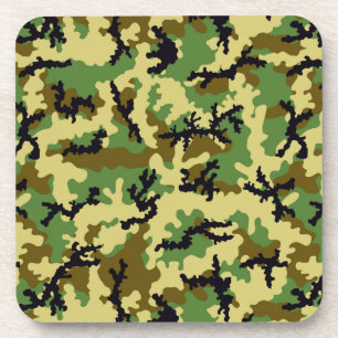Dessous-de-verre Camouflage des bois