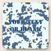 Dessous-de-verre Camouflage d'hiver (Devant)