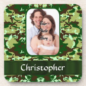 Dessous-de-verre Camouflage vert (Devant)