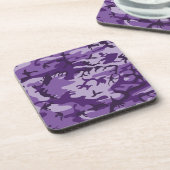 Dessous-de-verre Camouflage Violet, Militaire, Armée (Côté gauche)