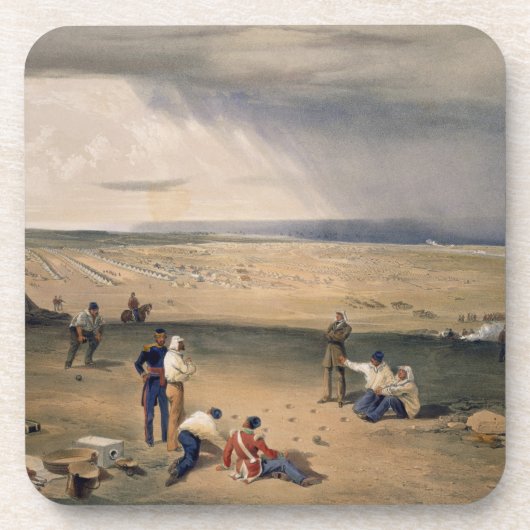 Dessous-de-verre Camp de la troisième Division, plat 'de Seat o (Devant)