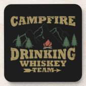 Dessous-de-verre camping et boisson (Devant)