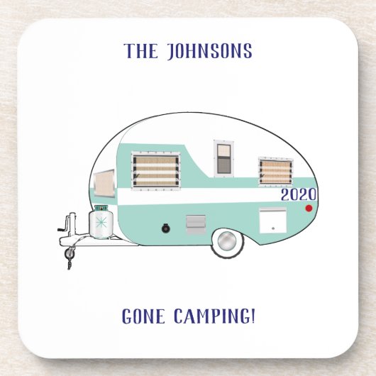 Dessous-de-verre Camping RV Trailer Camper Ensemble de Dessous de v (Devant)