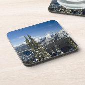 Dessous-de-verre Canada, Alberta, Banff. Vues de la vallée de Bow (Côté gauche)