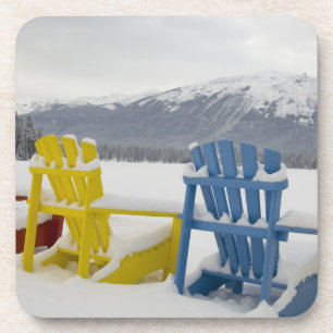 Dessous-de-verre Canada, Alberta, Jasper, Parc national de Jasper.