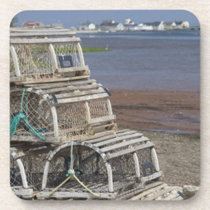 Dessous-de-verre Canada, Île-du-Prince-Édouard, Rustico. Homard
