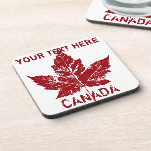 Dessous-de-verre Canada Souvenir Coaster Cool Custom Canada Gifts (Côté gauche)