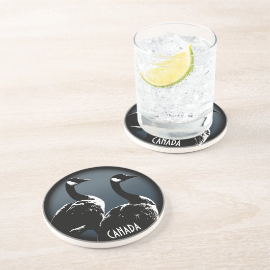 Dessous de verre canadien de l'oie Dessous de verr (Côté)