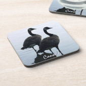 Dessous de verre canadien de l'oie Dessous de verr (Côté gauche)