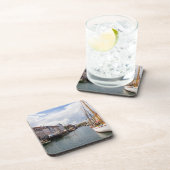 Dessous-de-verre Canal avec des bateaux| Copenhague (Côté Droit)