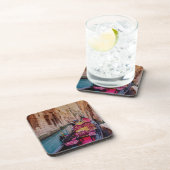 Dessous-de-verre Canal avec gondole traditionnelle à Venise, Italie (Côté Droit)