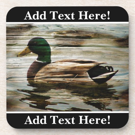 Dessous-de-verre Canard (Devant)