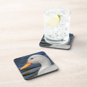 Dessous-de-verre Canard blanc (Côté Droit)