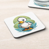 Dessous-de-verre canard-colvert (Côté gauche)