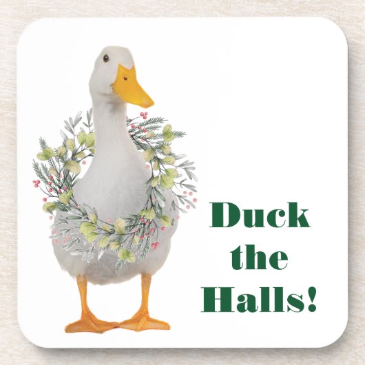 Dessous-de-verre Canard des Halls Holiday Duck (Devant)