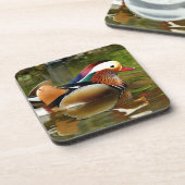 Dessous-de-verre Canard mandarin (Côté gauche)