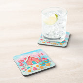 Dessous-de-verre Candyland Christmas Beverage Coaster (Côté Droit)