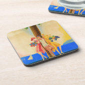 Dessous-de-verre Cannes vintage (Côté gauche)