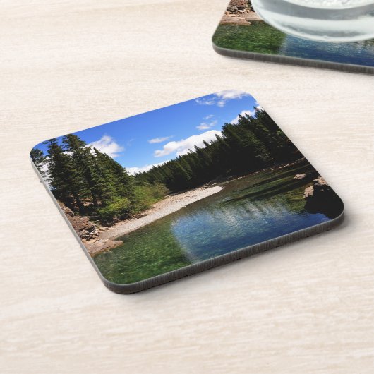 Dessous-de-verre Canoe Meadows Kananaskis Canada (Côté gauche)