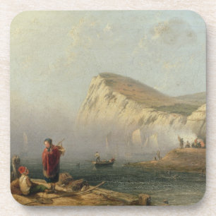 Dessous-de-verre Cap Bévésiers, 1850 (huile sur la toile)