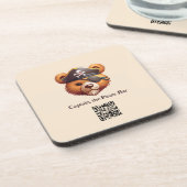 Dessous-de-verre Capitaine Bear (Côté gauche)